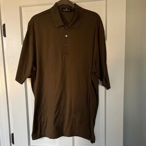 Bugatchi Men's Brown Polo Shirt